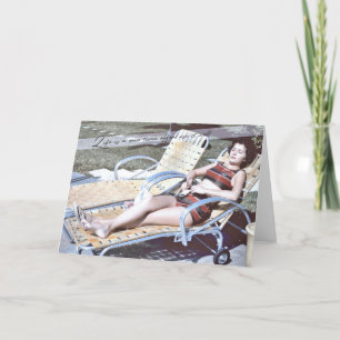 HONEYMOON Grußkarte Dankeskarte