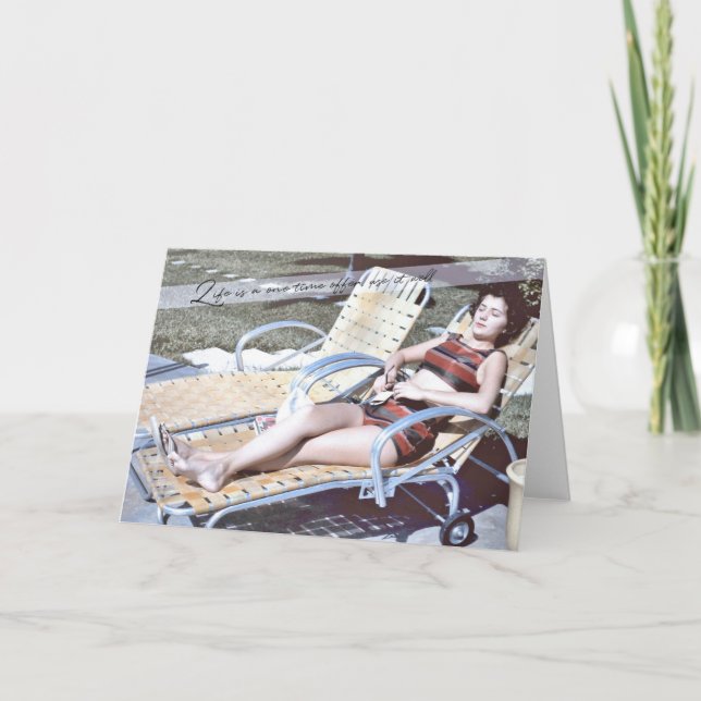 HONEYMOON Grußkarte Dankeskarte (Vorderseite)