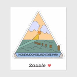 Honeymoon Island Staat Park Aufkleber