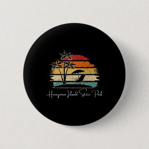 Honeymoon Island Staat Park Palm Trees Sprin Button