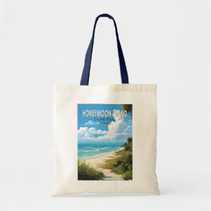 Honeymoon Island State Park Florida Reise Vintage Tragetasche