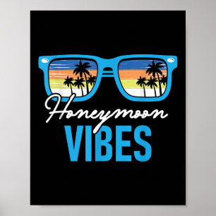 Honeymoon Vibes - Hochzeitsreise Br Poster