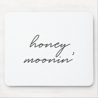 Honeymoonin Bride Bridal Groom Junggeselinnen-Absc Mousepad