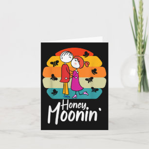 Honeymoonin Shirt bald sein Ehemann und Ehefrau Br Karte