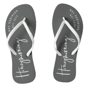 Honeymooning Flip Flops