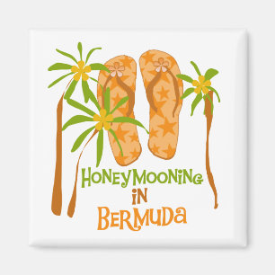 Honeymooning in Bermuda-Magneten Magnet