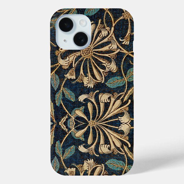 Honeysuckle Art iPhone Case - Zeitlose Eleganz (Rückseite)
