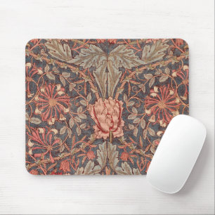Honeysuckle, Blumenmuster von William Morris Mousepad