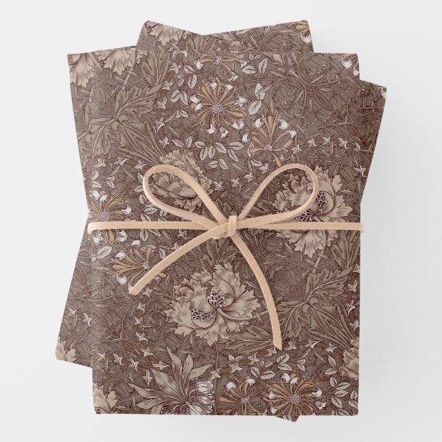 Honeysuckle Delight William Morris Larkspur Geschenkpapier Set (Beispiel)