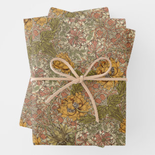 Honeysuckle Delight William Morris Larkspur Geschenkpapier Set
