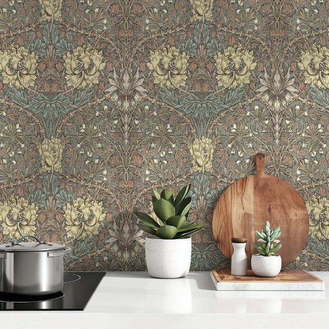 Honeysuckle Peel & Stick Wallpaper William Morris Tapete (Von Creator hochgeladen)