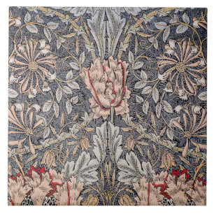 Honeysuckle Print (von William Morris) Fliese