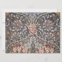 Honeysuckle Print (von William Morris) Karte