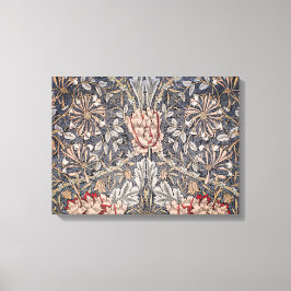 Honeysuckle Print (von William Morris) Leinwanddruck