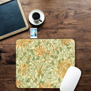 Honeysuckle Vine Design William Morris Mousepad