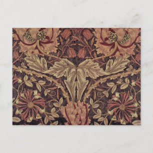 Honeysuckle von William Morris, Garden Blume Art Postkarte