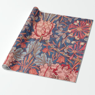Honeysuckle, Wallpaper von William Morris Geschenkpapier