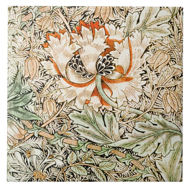 Honeysuckle, William Morris Fliese (Vorderseite)