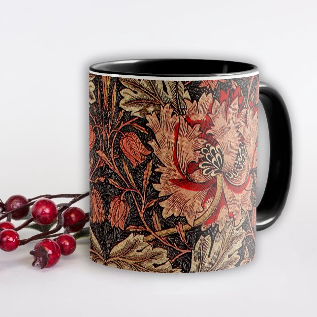 Honeysuckle William Morris Pattern Tasse (Von Creator hochgeladen)