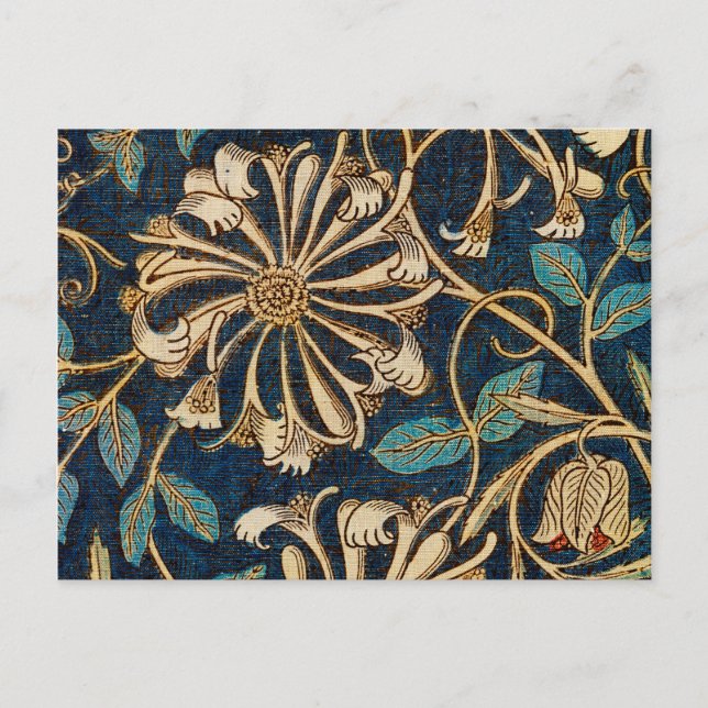 Honeysuckle, William Morris Postkarte (Vorderseite)