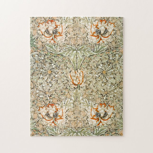 Honeysuckle, William Morris Puzzle (Vertikal)