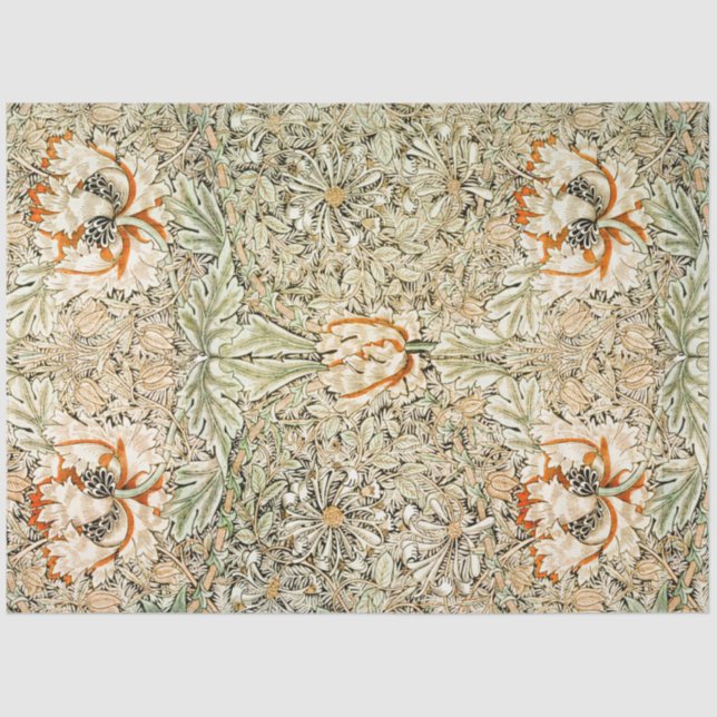 Honeysuckle, William Morris Seidenpapier (Vorderseite)