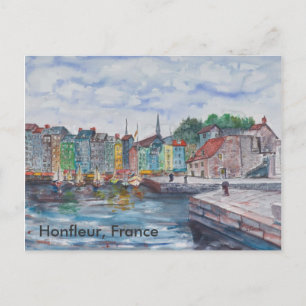 Honfleur, Frankreich Postkarte