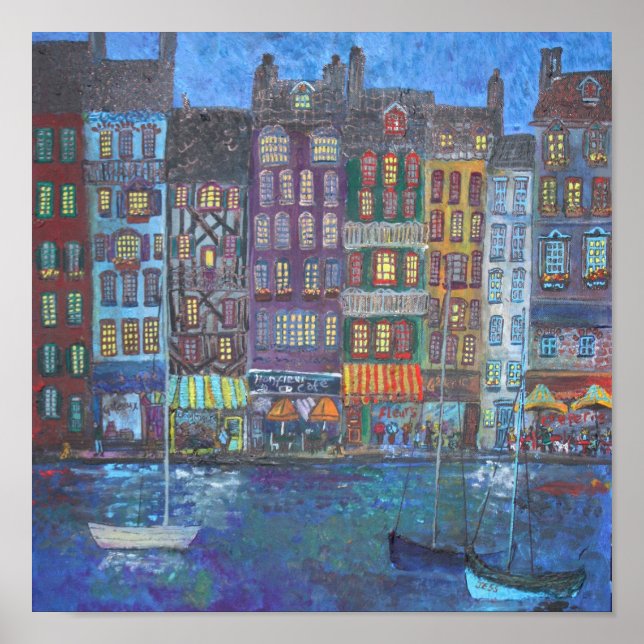 Honfleur Poster (Vorne)