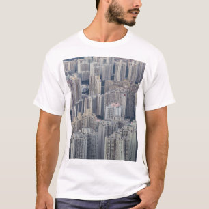 Hong Kong Apartment Gebäude Pattern T-Shirt