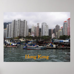 Hong Kong Bay Poster