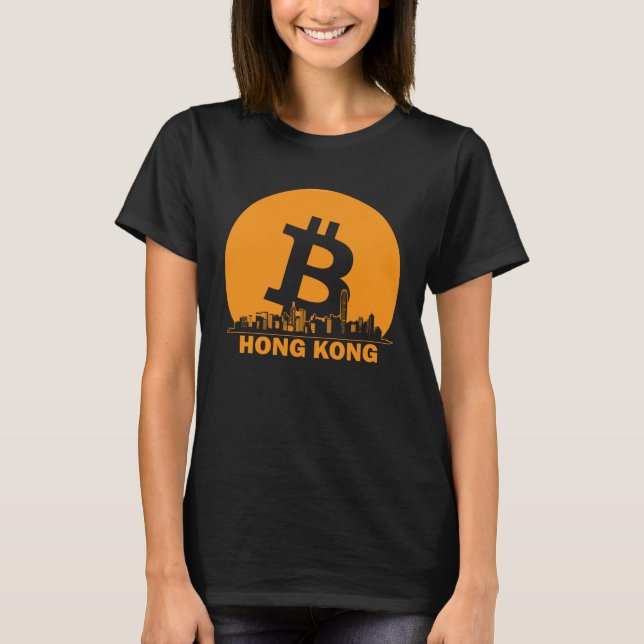 Hong Kong Bitcoin Maximalist  Bitcoin Hong Kong Sk T-Shirt (Vorderseite)