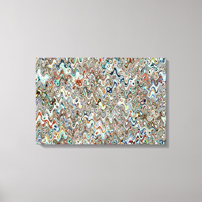 Hong Kong Boat Abstrakt 3, 2017 | SVP-Bilder Leinwanddruck (Vorderseite)