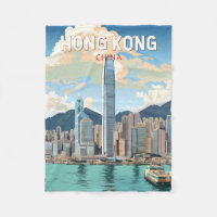 Hong Kong China Reisen Vintag