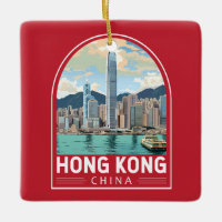Hong Kong China Reisen Vintag