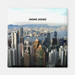 Hong Kong Cityscape Magnet
