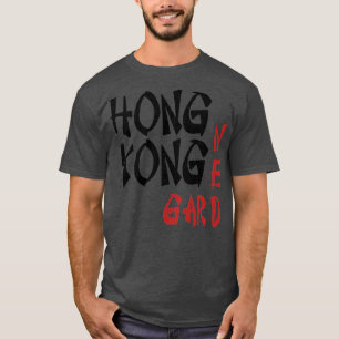 Hong Kong Garden schwarz rot T-Shirt