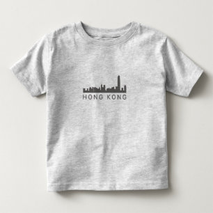 Hong Kong Geschenk HK Skyline Geschenk Kleinkind T-shirt