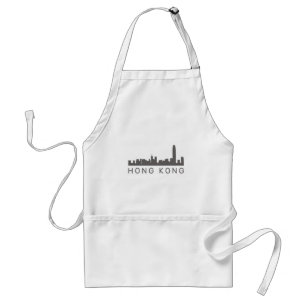 Hong Kong Geschenk HK Skyline Geschenk Schürze