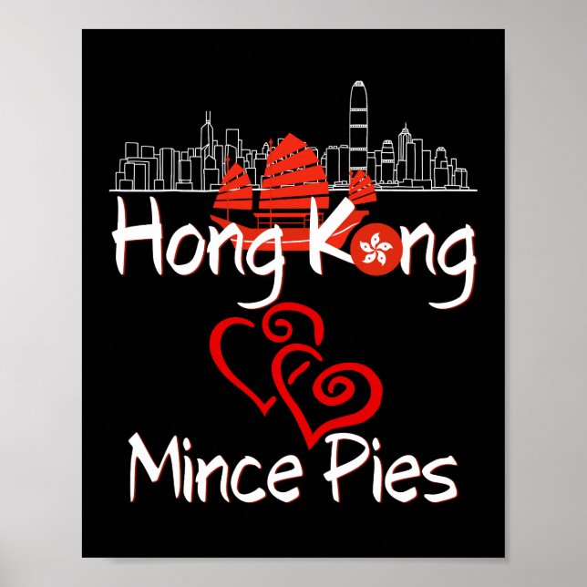 Hong Kong Lieben Mini Pies Poster (Vorne)