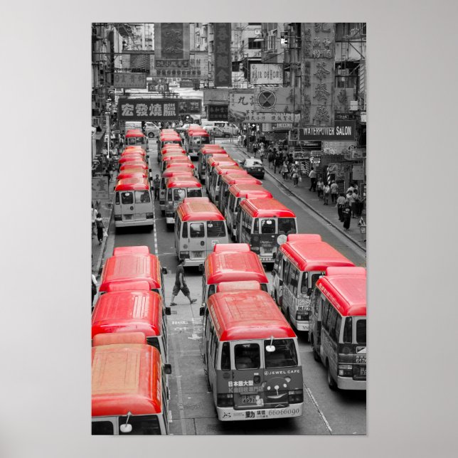 Hong Kong Minivans Poster (Vorne)