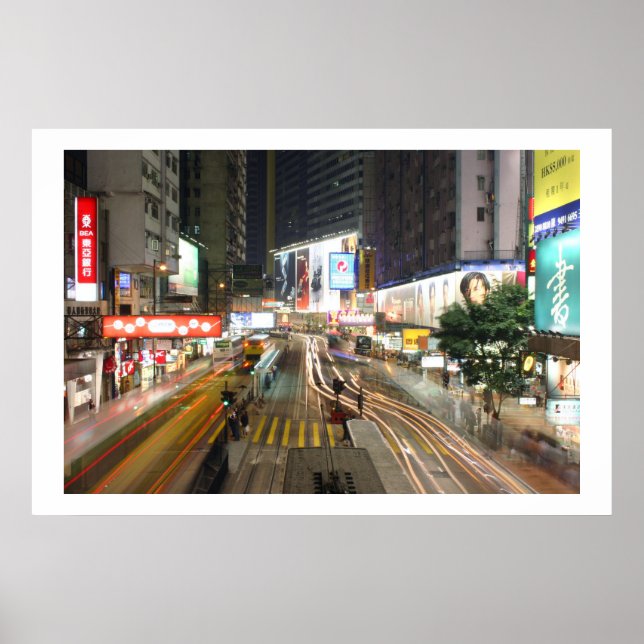 Hong Kong Nights Poster (Vorne)