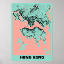 Hong Kong Peony City Map