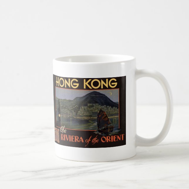 Hong Kong ~ Riviera des Orientes Tasse (Rechts)