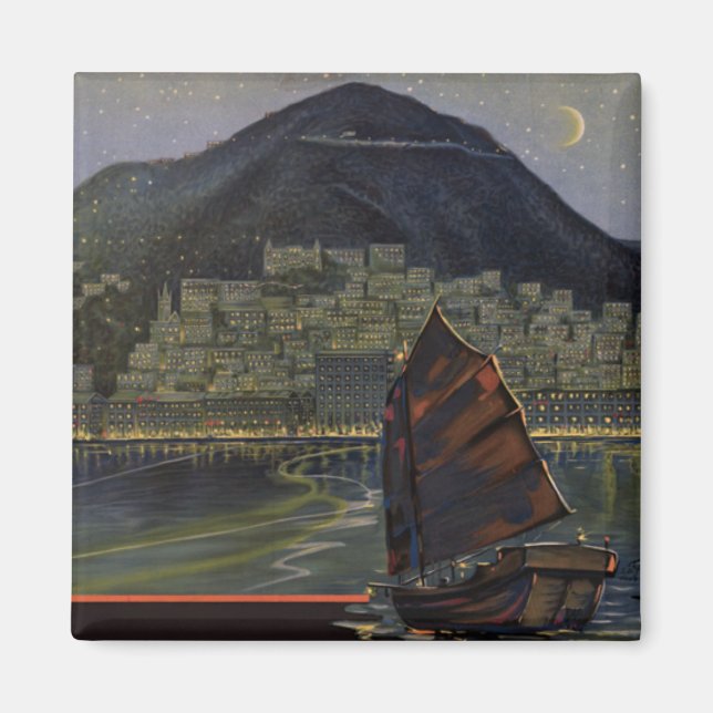 Hong Kong ~ Riviera of the Orient Magnet (Vorne)
