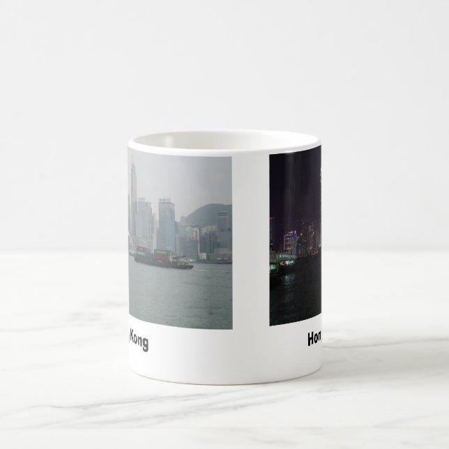 Hong Kong-Skyline Tasse (Mittel)