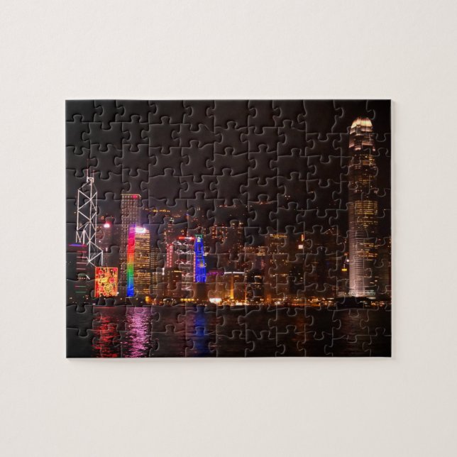 Hong Kong Victoria Harbour Jigsaw Puzzle (Horizontal)