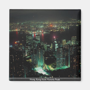 Hong Kong von Victoria Peak Magnet
