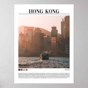 Hong Kong Wall Art Poster