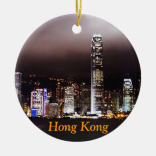 Hong Kong-Weihnachtsverzierung Keramikornament