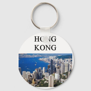 Hong- Kongentwurf Schlüsselanhänger